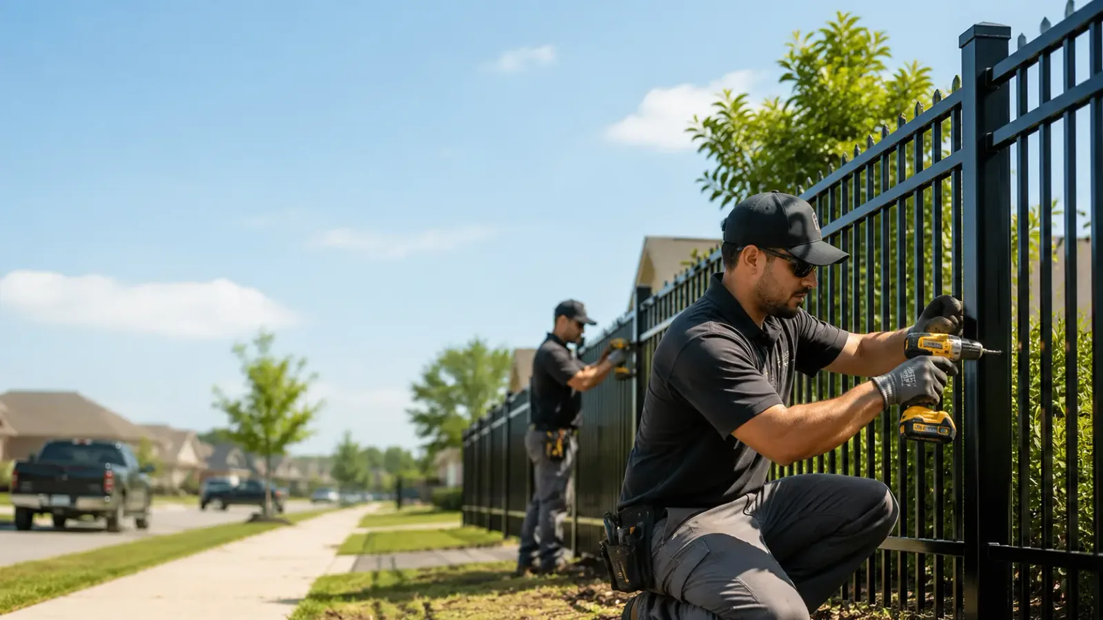 Metal Fence Installation in Detroit, TX